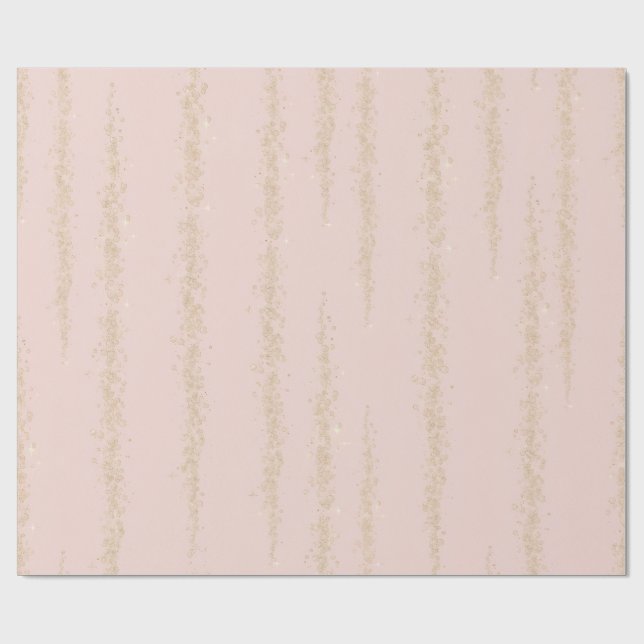 Champagne Bubbles Presentpapper (Platt)