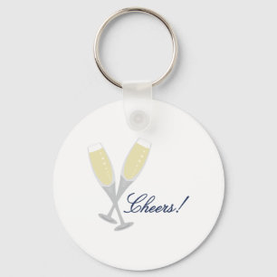 Champagne Chef Nyckelring