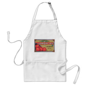 Champagne Cider Vintage Apple Låda BBQ Apron Förkläde