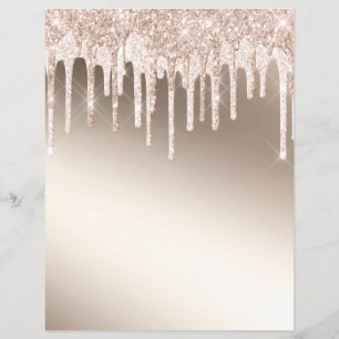 Champagne doppning glitter elegant scrapbook pappe