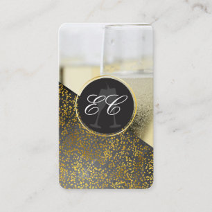 Champagne Events och Firande Visitkort