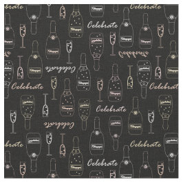 Champagne Firande på Black Tyg