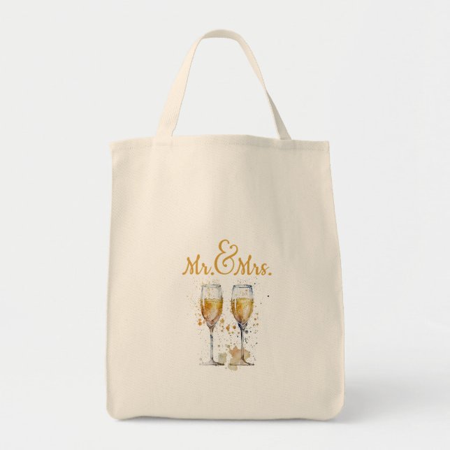 Champagne Firande Tygkasse (Framsidan)