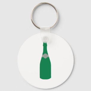 Champagne flaska nyckelring