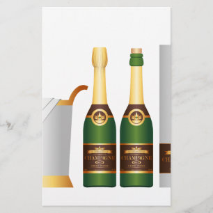 champagne flaskor