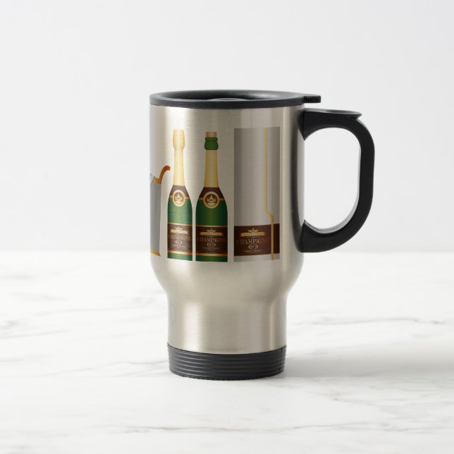 champagne flaskor resemugg (Höger)