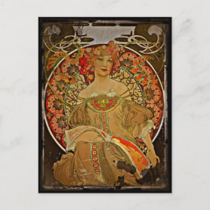 Champagne GIrl c1897 Vykort