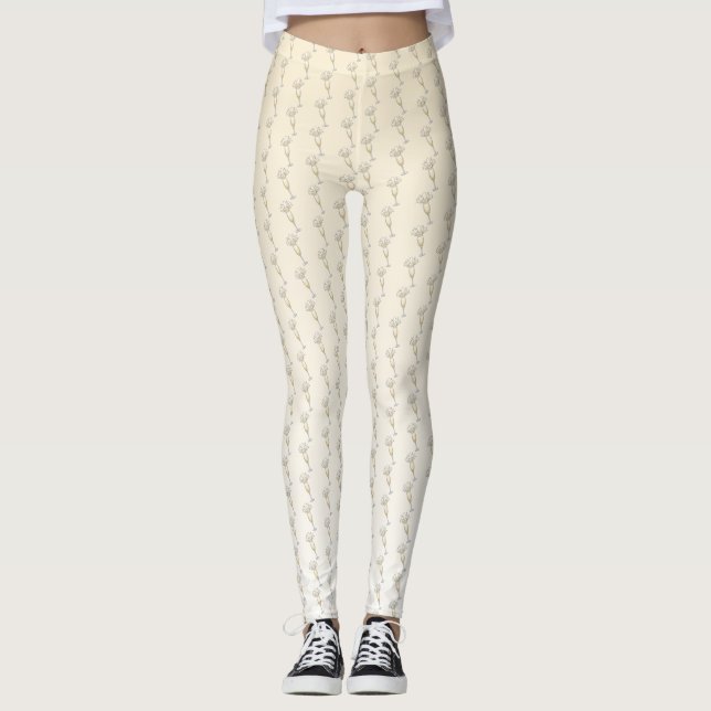 Champagne Glass Leggings (Framsida)