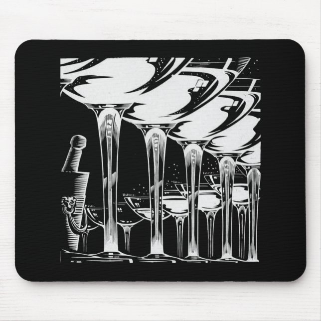 Champagne Glass Musmatta (Framsidan)
