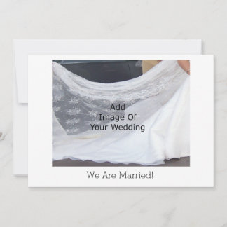 Champagne Glasses Simple Wedding Announcement Card Inbjudningar