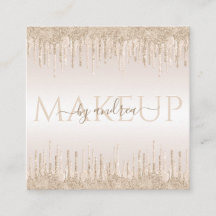 Champagne Glitter Chic Glam Makeup Artist
