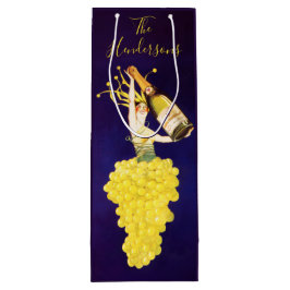 Champagne Grapes  Wine Gift Bag