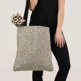 Champagne Guld Glitzy Glitter Tygkasse