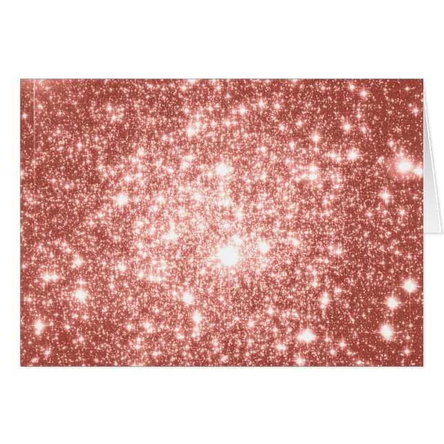 Champagne Hälsningskort (Framsidan Horizontal)