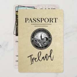 Champagne Ireland Passport Spara datum Spara Datumet