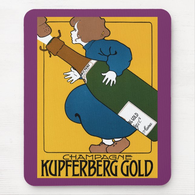 Champagne Kupferberg Guld Musmatta (Framsidan)