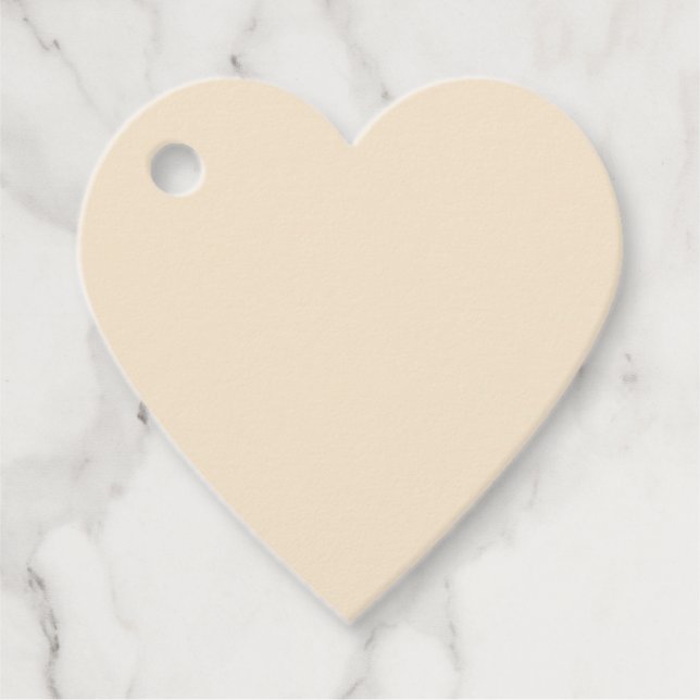 Champagne Metallic Solid Färg | Klassisk | ELEGANT Gåvor Etiketter (Framsida)