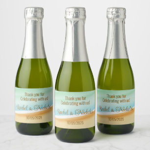 Champagne mini flaskor gynnar personlig