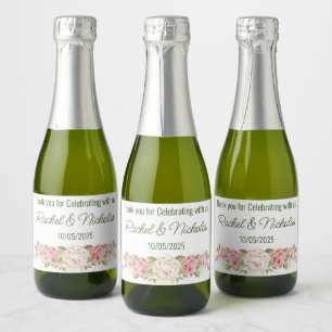 Champagne mini flaskor gynnar personlig