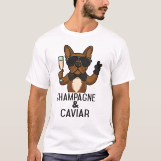 Champagne och Caviar T Shirt