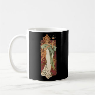 Champagne Party Nouveau by Alphonse Mucha Kaffemugg