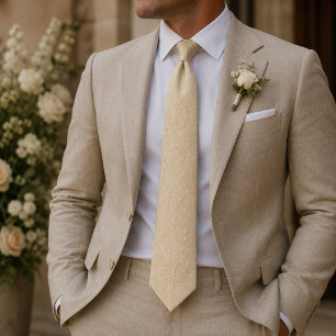 Champagne Pearl Botanisk Jacquard Slips