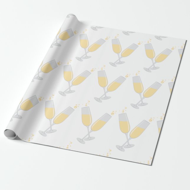 Champagne Presentpapper (Utrullad)