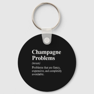 Champagne Problems Ordboksdefinition  Nyckelring
