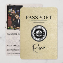 Champagne Reno Passport Spara datum Datumet