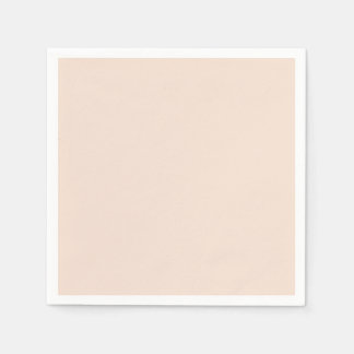 Champagne rosa enfärgad pappersservett