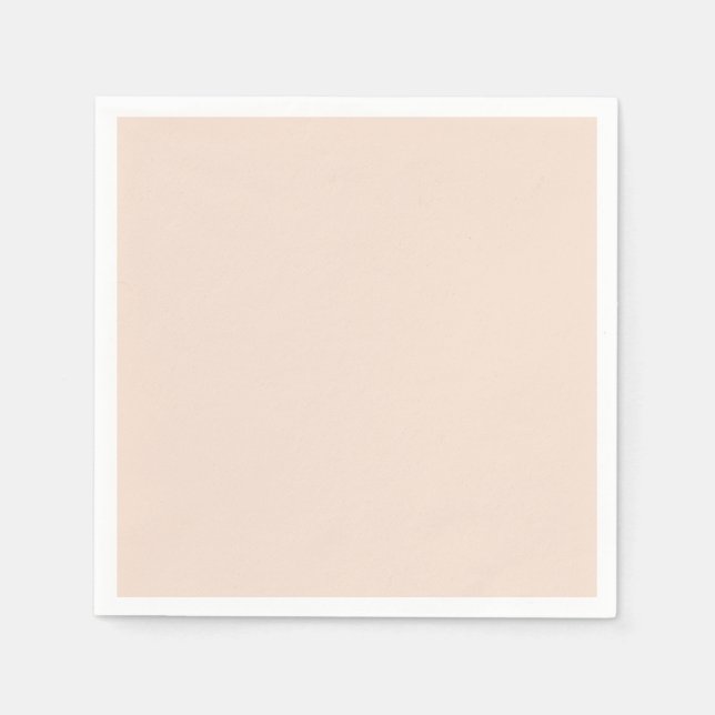 Champagne rosa enfärgad pappersservett (Framsidan)