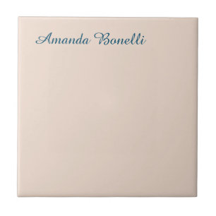 Champagne Rosa Plain Simple Minimalist Modern Kakelplatta