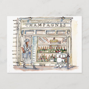 CHAMPAGNE SAINT SULPICE VYKORT
