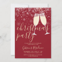 Champagne Snöflingor Winter jul Party
