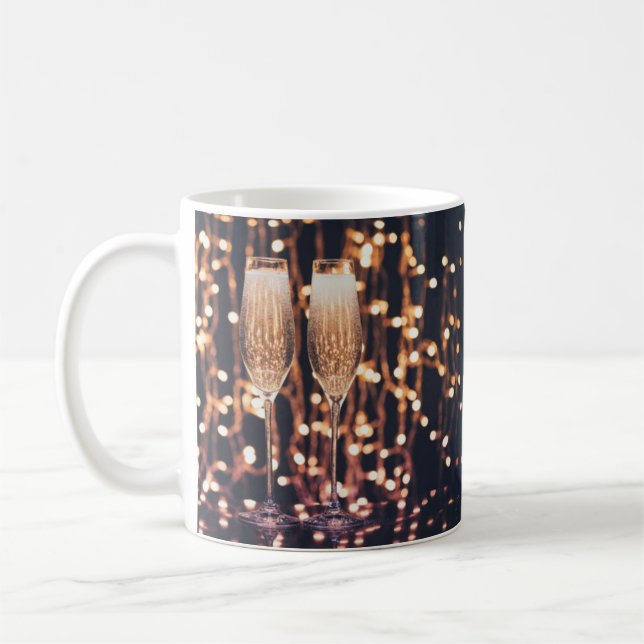 **CHAMPAGNE SPARKLING MUGG** KAFFEMUGG (Vänster)