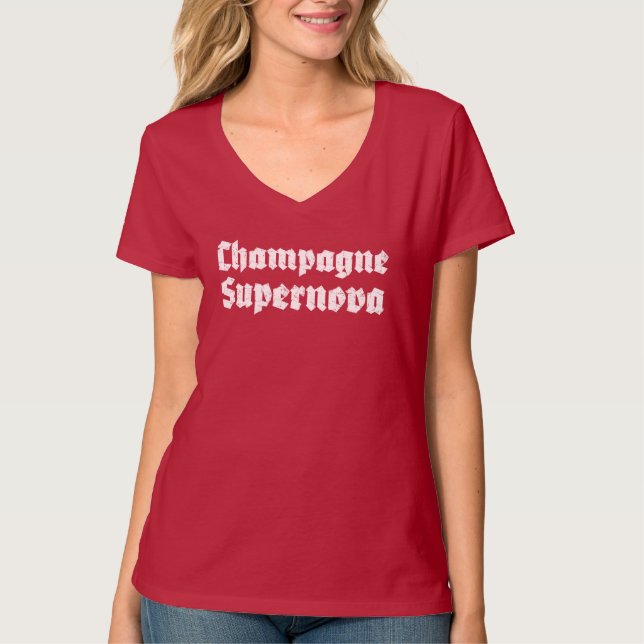 Champagne Supernova T Shirt (Framsida)