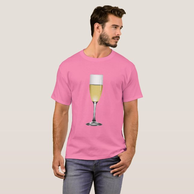 Champagne T Shirt (Hel framsida)