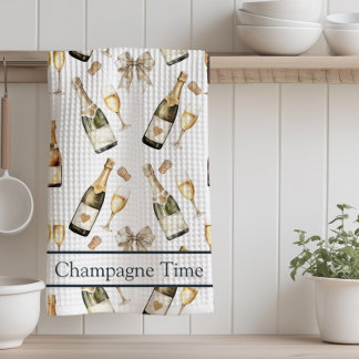 Champagne Time Prosecco Lover Kökshandduk