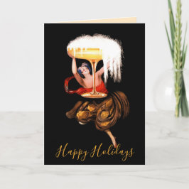 Champagne Toast  Helgkort