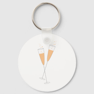 Champagne Toast Nyckelring