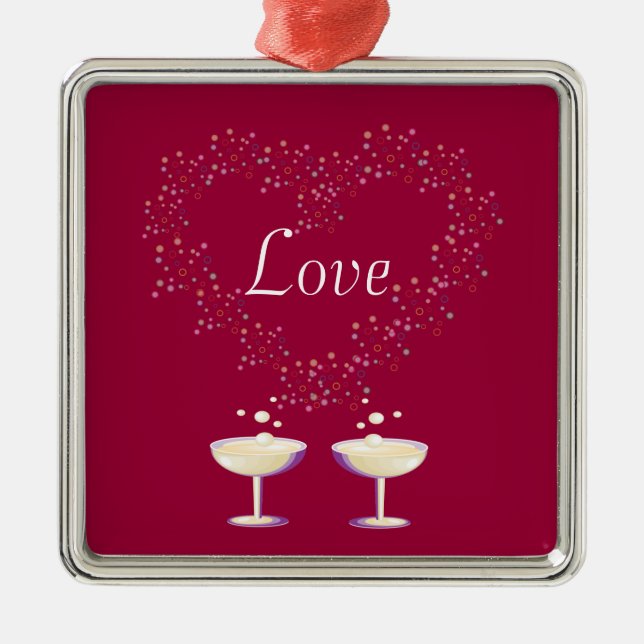 Champagne Toast Ornament (Framsidan)