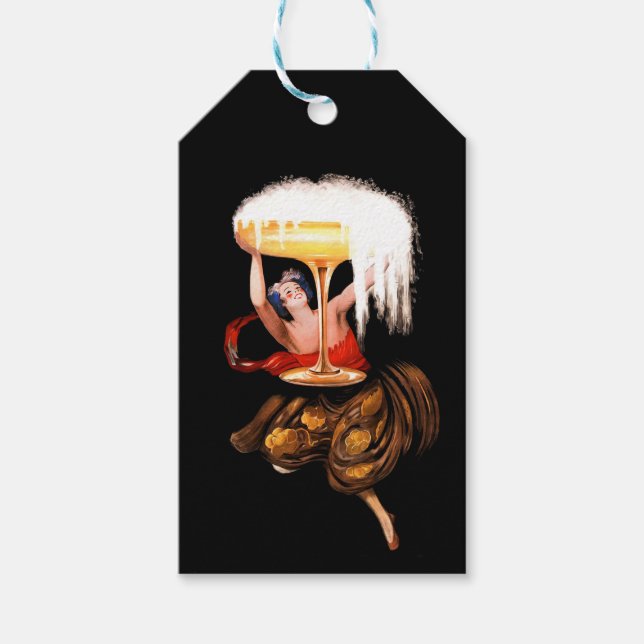 Champagne Toast Presentetikett (Framsidan)