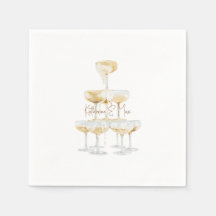 Champagne Torn egna namn Bröllop Cocktail