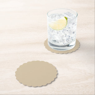 Champagnebeige Underlägg Papper