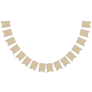 Champagnebeige Vimplar
