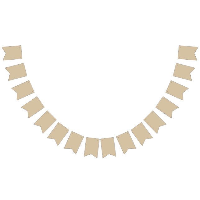 Champagnebeige Vimplar (Alla)