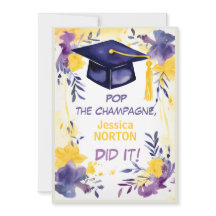 🎓Champagneblommor Examen