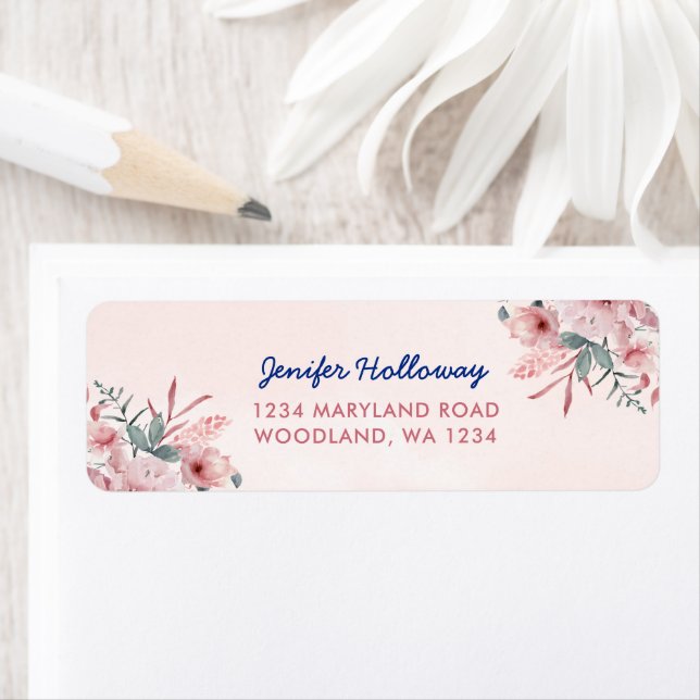 Champagnebrunch och bubblig bröllopsfest returadress etikett (Insitu)