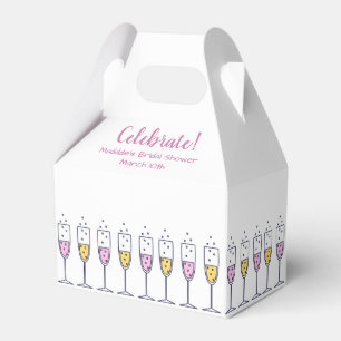 Champagnefirande Presentaskar