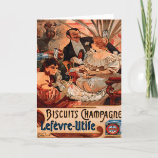 champagnefranskvintage kort
